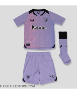 Günstige Athletic Bilbao 3rd trikot Kinder 2024-25 Kurzarm (+ Kurze Hosen)